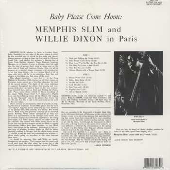 LP Willie Dixon: Memphis Slim & Willie Dixon In Paris - Baby Please Come Home!