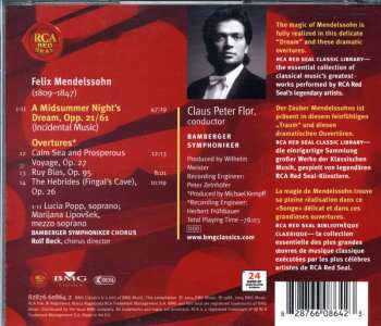 CD Felix Mendelssohn-Bartholdy: A Midsummer Night's Dream / Overtures
