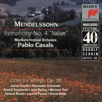 Album Felix Mendelssohn-Bartholdy: Symphony No. 4 "Italian" / Octet For Strings, Op. 20
