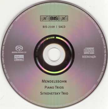 SACD Felix Mendelssohn-Bartholdy: The Piano Trios