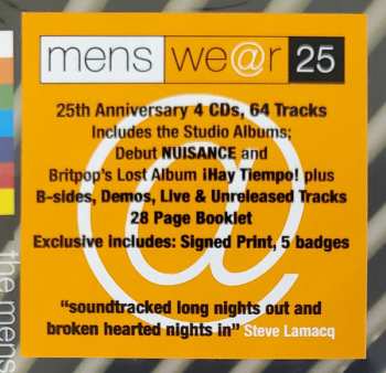 4CD/Coffret Menswear: The Menswe@r Collection LTD
