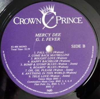LP Mercy Dee Walton: G. I. Fever