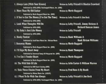 CD Merle Haggard: Roots Volume 1