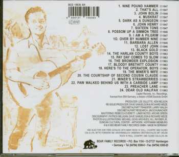 CD Merle Travis: Folk Songs Of The Hills (Back Home / Songs Of The Coalmines)