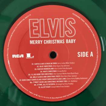LP Elvis Presley: Merry Christmas Baby LTD | CLR