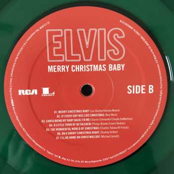 LP Elvis Presley: Merry Christmas Baby LTD | CLR