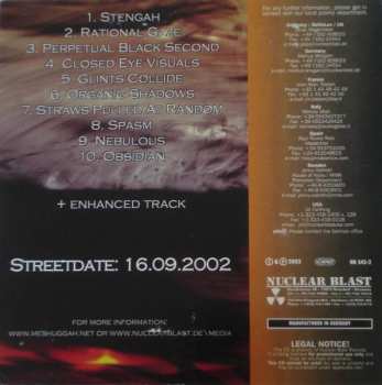 CD Meshuggah: Nothing