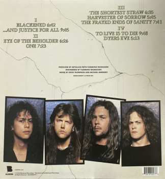 2LP Metallica: ...And Justice For All