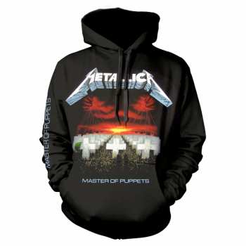 Merch Metallica: Sweatshirt à capuche Master Of Puppets Tracks
