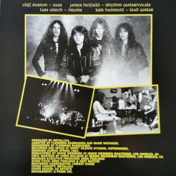 4LP/6CD/DVD/Coffret Metallica: Ride The Lightning DLX | LTD | NUM | PIC