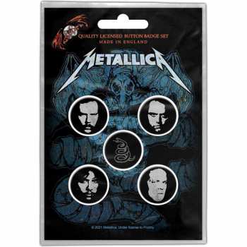 Merch Metallica: Ensemble de plaques Wherever I May Roam