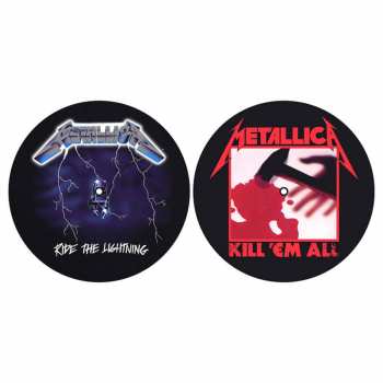 Marchandises Metallica: Slipmat Set Kill 'em All / Ride The Lightning