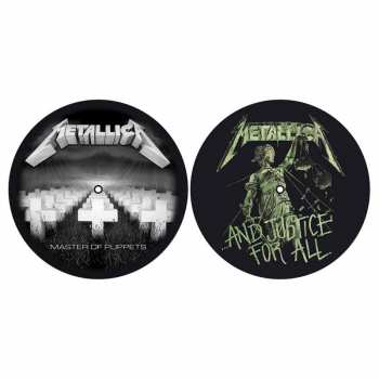 Marchandises Metallica: Slipmat Set Master Of Puppets / And Justice For All