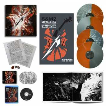 4LP/2CD/Coffret/Blu-ray Metallica: S&M2 DLX | LTD | CLR