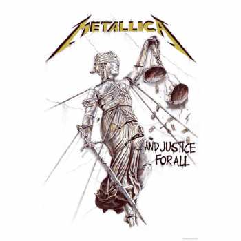Merch Metallica: Poster textile And Justice For All