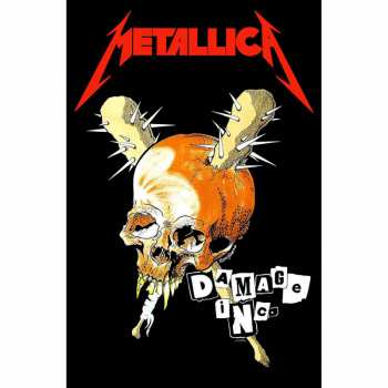 Merch Metallica: Poster textile Damage Inc.