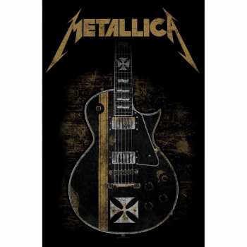 Merch Metallica: Poster textile Hetfield Guitar