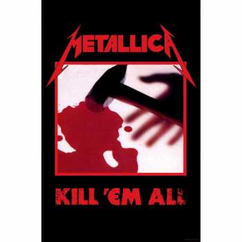 Merch Metallica: Poster textile Kill 'em All