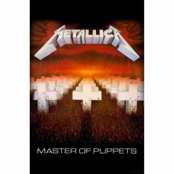 Marchandises Metallica: Textilní Plakát Master Of Puppets