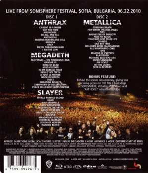 2Blu-ray Megadeth: The Big 4: Metallica Slayer Megadeth Anthrax: Live From Sonisphere Festival, Sofia, Bulgaria