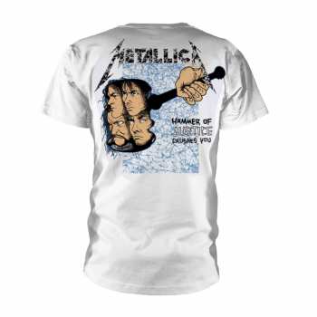 Marchandises Metallica: Tričko And Justice For All (white) S