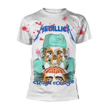 Merch Metallica: T-shirt Crash Course In Brain Surgery (all Over)