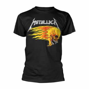 Merch Metallica: T-shirt Flaming Skull Tour '94
