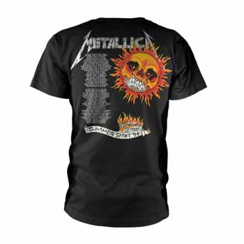 Marchandises Metallica: Tričko Flaming Skull Tour '94 S