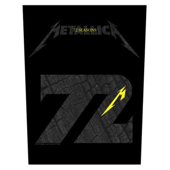 Marchandises Metallica: 72 Seasons Band (backpatch)