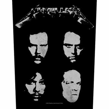 Merch Metallica: Décoration arrière Black Album