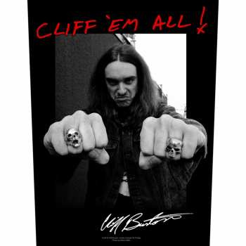 Merch Metallica: Décoration arrière Cliff 'em All!