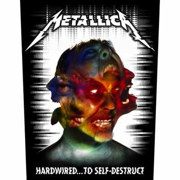 Merch Metallica: Décoration arrière Hardwired To Self Destruct 