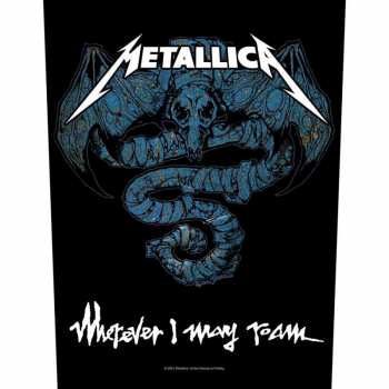 Merch Metallica: Décoration arrière Wherever I May Roam