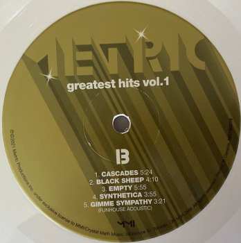 LP Metric: Greatest Hits Vol. 1 CLR