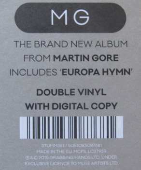 2LP MG: MG