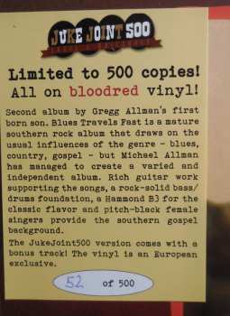LP Michael Allman: Blues Travels Fast MMXX LTD | NUM | CLR