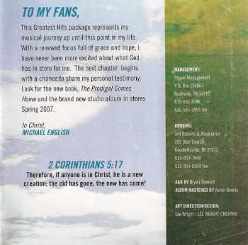 CD Michael English: Greatest Hits | In Christ Alone