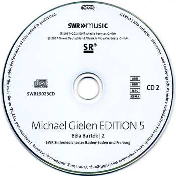 6CD/Coffret Igor Stravinsky: Michael Gielen Edition, Vol. 5 1967-2014