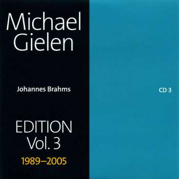 5CD/Coffret Johannes Brahms: Brahms The Symphonies, Piano Concerto No.1, Double Concerto, Piano Quartet No.1
