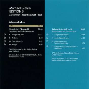 5CD/Coffret Johannes Brahms: Brahms The Symphonies, Piano Concerto No.1, Double Concerto, Piano Quartet No.1
