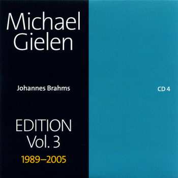 5CD/Coffret Johannes Brahms: Brahms The Symphonies, Piano Concerto No.1, Double Concerto, Piano Quartet No.1