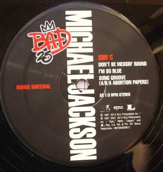 3LP Michael Jackson: Bad 25 LTD