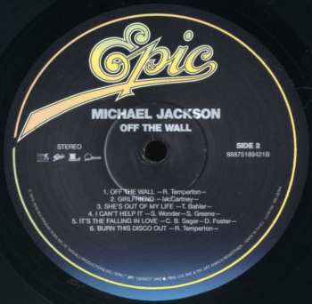 LP Michael Jackson: Off The Wall