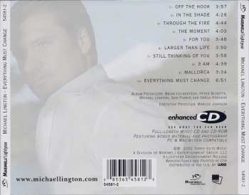 CD Michael Lington: Everything Must Change