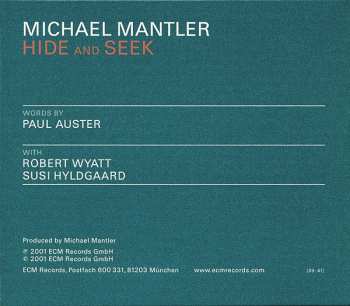 CD Michael Mantler: Hide And Seek