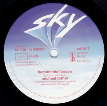 SP Michael Rother: Flammende Herzen / Karussell