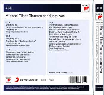 4CD/Coffret The Chicago Symphony Orchestra: Michael Tilson Thomas Conducts Ives
