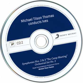 4CD/Coffret The Chicago Symphony Orchestra: Michael Tilson Thomas Conducts Ives