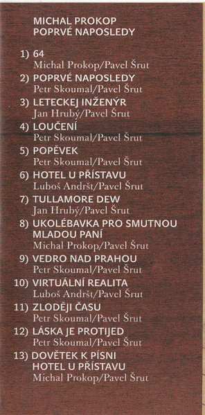 CD Michal Prokop: Poprvé Naposledy