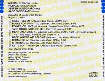 CD Michał Urbaniak: Take Good Care Of My Heart